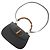 Borsa in pelle Gucci Bamboo Nero - vista 10