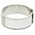 Hermès Hermes H Motif Click Clack GM Bangle Silvery White  - view 4