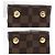 Borsa a mano Louis Vuitton Brompton Marrone - vista 11