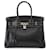 Sac à main Hermès Birkin 30 en cuir lisse noir  ref.2231063