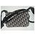 Christian Dior Borsa a tracolla Safari Jacquard Dior Oblique beige e nero - vista 6