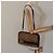 Borsa a spalla in tela Trotter Christian Dior marrone oro Auth 124989 D'oro - vista 22