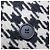 Off White Casaco Chester Off-White Jaqueta de Lã com Padrão Deslocado Preto Auth ym005M - vista 12