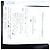Off White Casaco Chester Off-White Jaqueta de Lã com Padrão Deslocado Preto Auth ym005M - vista 16