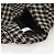 Off White Casaco Chester Off-White Jaqueta de Lã com Padrão Deslocado Preto Auth ym005M - vista 9