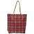 Burberry Nova Check Tote Bag aus Nylon rot Auth BA1829 - Ansicht 2