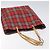 Burberry Nova Check Tote Bag aus Nylon rot Auth BA1829 - Ansicht 6