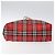 Burberry Nova Check Tote Bag aus Nylon rot Auth BA1829 - Ansicht 9