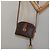 Céline Borsa a spalla in tela Macadam CELINE in pelle PVC marrone oro Auth BA1891 D'oro - vista 22