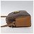 Céline Borsa a spalla in tela Macadam CELINE in pelle PVC marrone oro Auth BA1891 D'oro - vista 5