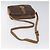 Céline Borsa a spalla in tela Macadam CELINE in pelle PVC marrone oro Auth BA1891 D'oro - vista 7