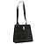Borsa a spalla Vala Salvatore Ferragamo in pelle verniciata nera e oro Auth gh016 Nero D'oro