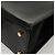 Borsa a spalla Vala Salvatore Ferragamo in pelle verniciata nera e oro Auth gh016 Nero D'oro - vista 13