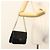 Borsa a spalla con catena Christian Dior in pelle nera e oro Auth BA2045 Nero D'oro - vista 21