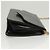 Borsa a spalla con catena Christian Dior in pelle nera e oro Auth BA2045 Nero D'oro - vista 4