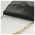 Borsa a spalla con catena Christian Dior in pelle nera e oro Auth BA2045 Nero D'oro - vista 6