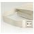 Borsa a spalla CHANEL in tela grigia argento CC Auth mr1301 Marrone - vista 7