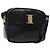 Borsa a Spalla Vala in Pelle Nera e Oro di Salvatore Ferragamo Auth bs25514 Nero D'oro