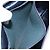 Borsa a spalla in tela Trotter Christian Dior blu navy oro Auth BA1988 - vista 20