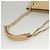 BALLY Borsa a Spalla in Pelle Trapuntata con Catena Beige Oro Auth BA1743 D'oro - vista 7