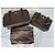 Conjunto de viagem Christian Dior em couro marrom - vista 2
