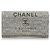 Cartera Chanel de terciopelo gris efecto tweed