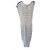 Vestido Maxi Asimétrico All Saints Gris Algodón