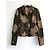 Etro Herbst 2004 Wolle Blumen Brokat Blazer Jacke Mehrfarben - Ansicht 2