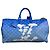 Abbesses Louis Vuitton Keepall 50 Cloud Blu Blu chiaro Blu scuro