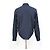 Hermès Zip-Up-Shirt aus navyblauer Baumwolle Marineblau - Ansicht 8