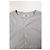 Camisa sin cuello de algodón gris Hermès - vista 10