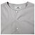 Camisa sin cuello de algodón gris Hermès - vista 5