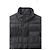 Gilet in piuma con zip Moncler in poliamide nera - vista 10