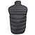 Gilet in piuma con zip Moncler in poliamide nera - vista 3