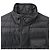Gilet in piuma con zip Moncler in poliamide nera - vista 5