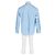 Apc Gestreifte A.P.C. Button-Down-Hemd aus blauer Baumwolle - Ansicht 6