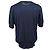 Hermès gestricktes T-Shirt mit kurzen Ärmeln aus blauer Baumwolle Marineblau - Ansicht 3