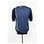 Hermès gestricktes T-Shirt mit kurzen Ärmeln aus blauer Baumwolle Marineblau - Ansicht 6