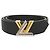 Louis Vuitton Epi Santur Twist Gürtel Schwarz