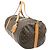 Louis Vuitton Polochon Marrone - vista 3
