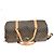Louis Vuitton Polochon Marrone - vista 5