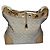 Borsa Anya Hindmarch in pelle e tela marrone beige