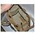 Borsa Anya Hindmarch in pelle e tela marrone beige - vista 7