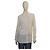 Issey Miyake Camisa Blanca de Algodón Plisado Talla 3 Blanco