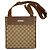 Borsa a spalla GUCCI GG classica in pelle beige e marrone – Stile 27639 Nero