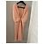 John Galliano Rosée Kleid in Rosa Crepe - Ansicht 4
