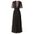 John Galliano Kleid Midnight Bloom Blau