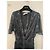 John Galliano Kleid Midnight Bloom Blau - Ansicht 3