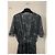 John Galliano Kleid Midnight Bloom Blau - Ansicht 5