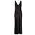 John Galliano Lola Satin Kleid Schwarz